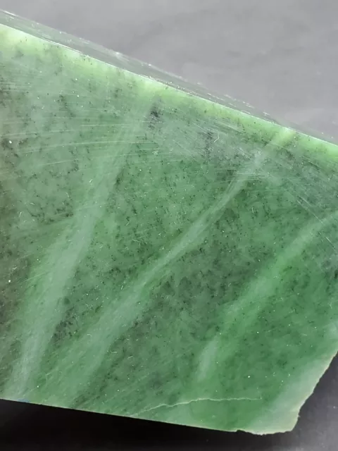 Siberian Medium Green Jade Rough, 2lbs 12oz