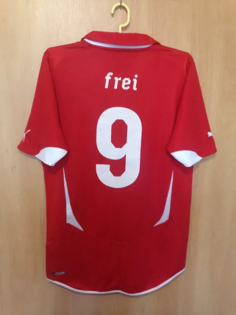Switzerland National Team 2010/2011 Home Football Shirt Jersey Alexander Frei #9