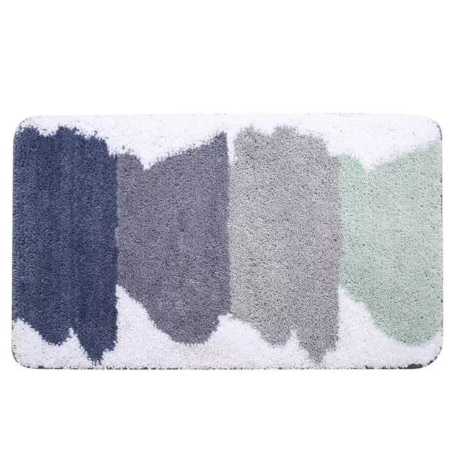 Water Absorption Bath Mat Carpets Floor Rug Colorful Shower Doormat
