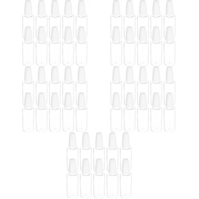 50 PCS Bouteilles à pointe d'aiguille bouteilles de compression pratiques avec