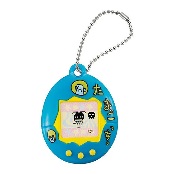 Tamagotchi Miniature Charm Collection Pendant: Blue Logo [Zukicchi]