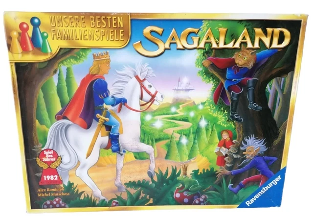 Sagaland RAVENSBURGER SDJ 1982 Ausgabe 2007 komplett mit Anleitung - gebraucht