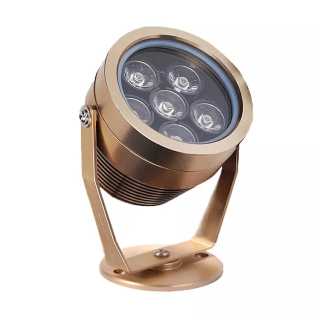 6W LED Outdoor Underwater Light Waterproof Submersible Lamp Swimming Pool 12V