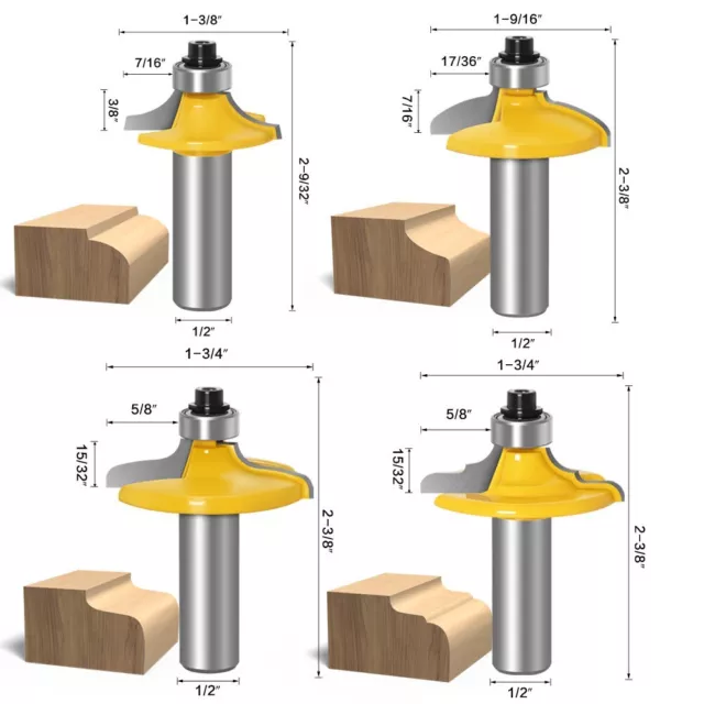 Woodworking Router Bit Drawer Front Edging Milling Planer High Quality
