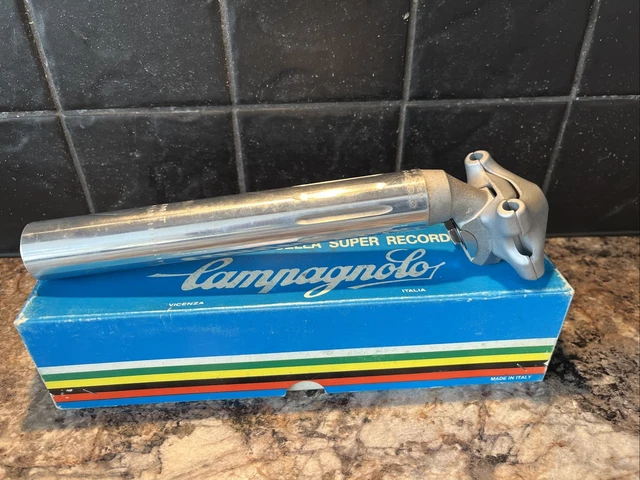 NOS Campagnolo 1044 Nuovo Record Sattelstütze 26,4 Mm Aluminium Seatpost Vintage Rennrad NOS Campagnolo 1044 Nuovo Record Sattelstütze 26,4 Mm Aluminium Seatpost Vintage Rennrad