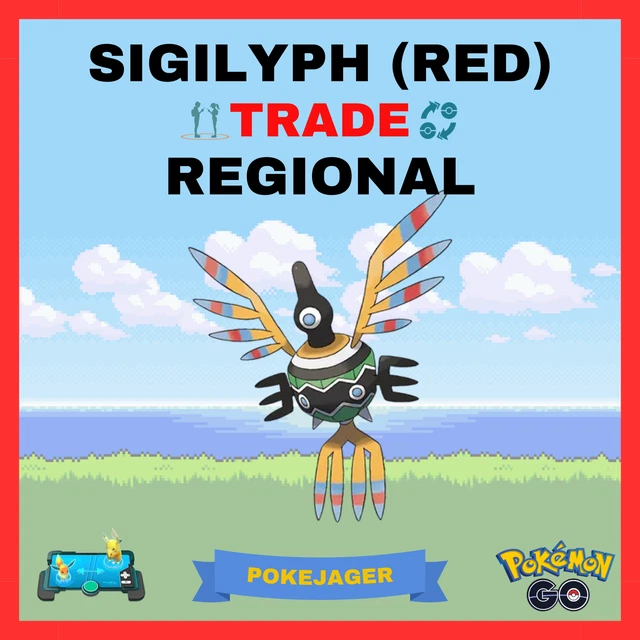 SIGILYPH POKEMON TRADE GO REGIONAL FAST AND SAFE $2.29 - PicClick
