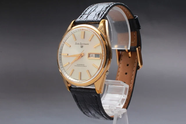 Orologio da uomo vintage SEIKO Sportsmatic 5 6619-8060 automatico 21J dal...