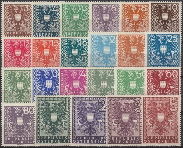 Österreich postfrisch ** mit Nr. 697-719