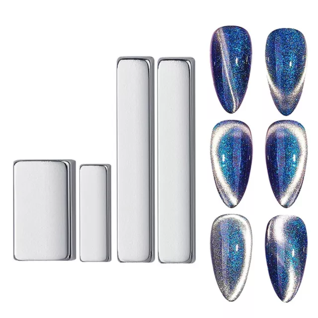 4PCS Magnetic Stick For Cat Eye Gel Polish Magnet UV LED Nail Arts Manicure Kit