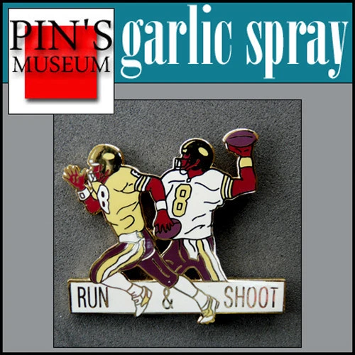 NFL RUN & SHOOT Pin