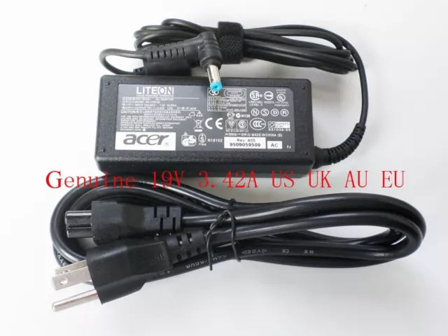 Genuine AC Adapter Charger For Acer Gateway MS2273 ms2274 MS2231 MS2285 NV53A24u