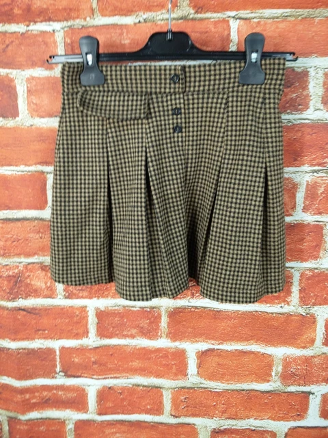 Gonna A Tracolla Ragazze Età 9-10 Anni Next Zara H&M Gonna Denim Tartan Party 140Cm 3