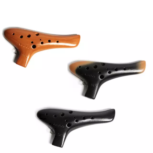 Korean Noble Soprano C Ceramic SC Ocarina   - Choose Color-