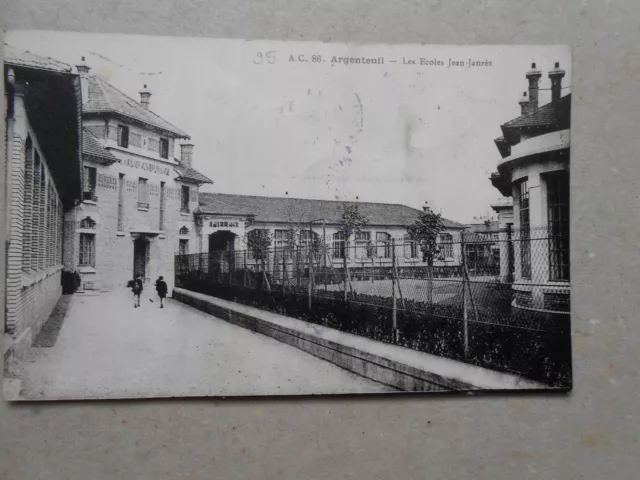 CPA silver schools jean jaurès