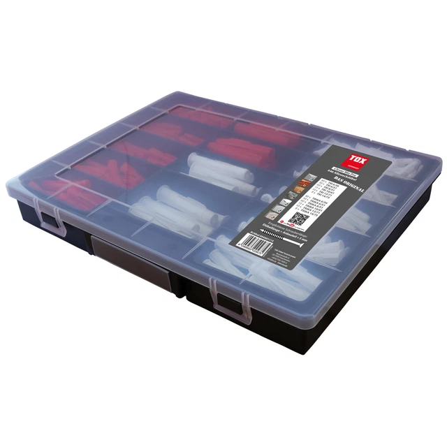 Assortimento tasselli multiuso TOX tasselli Clever Mix Pro Trika 6-14 mm - 44 pezzi