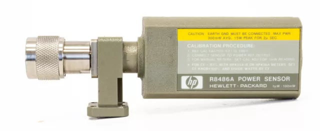 HP Agilent Keysight R8486A Power sensor -30 +20dBm 26.5 40 GHz UG-599/U WR28