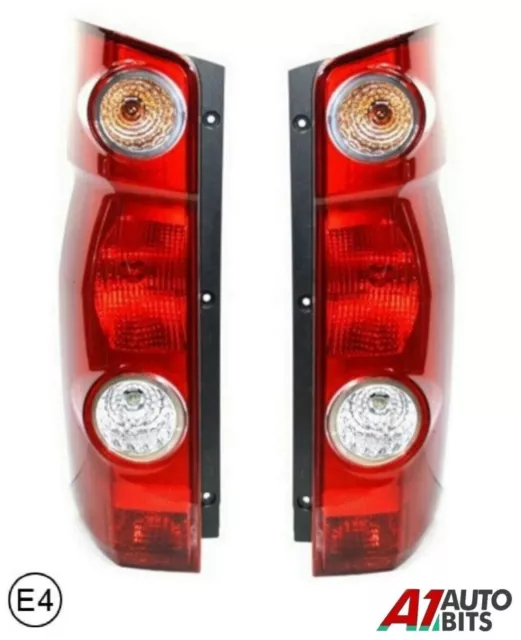 Fit Vw Crafter Rear Tail Light Lamp Lens Set Left + Right N/S O/S 2006 Onward E4