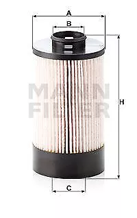 MANN-FILTER (PU 9002/1 Z) Kraftstofffilter für IVECO YAMAHA MOTORCYCLES