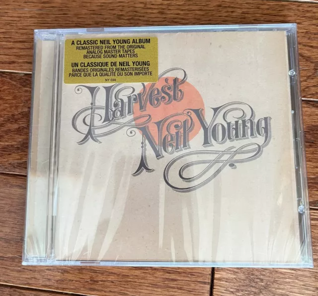 Neil Young : Harvest CD Remastered new in package