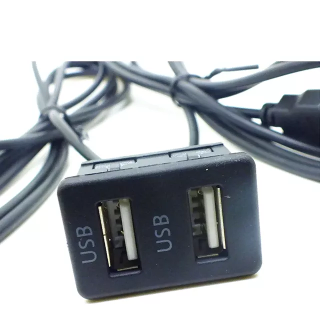 Remplacement de la prise de voiture de l'adaptateur de rallonge USB double AUX 2