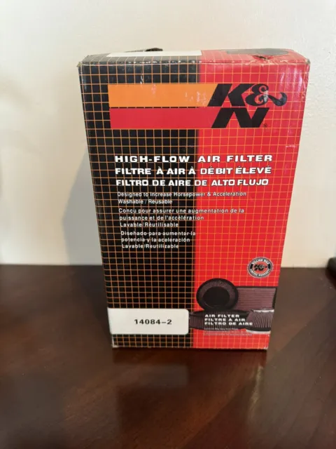 K&N replacement reusable intake filter 3" INLET K&N 14084-2 Fits 240sx G35 G37 S