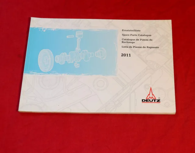 Ersatzteilliste DEUTZ Motor 2011 , Ersatzteilkatalog