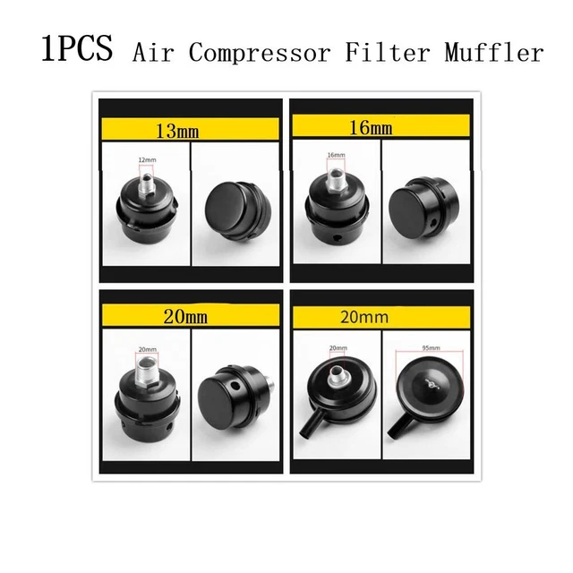 Haute Qualité Schalldämpferfilter 13mm/16mm/20mm 1Stk Remplacent Silencieux