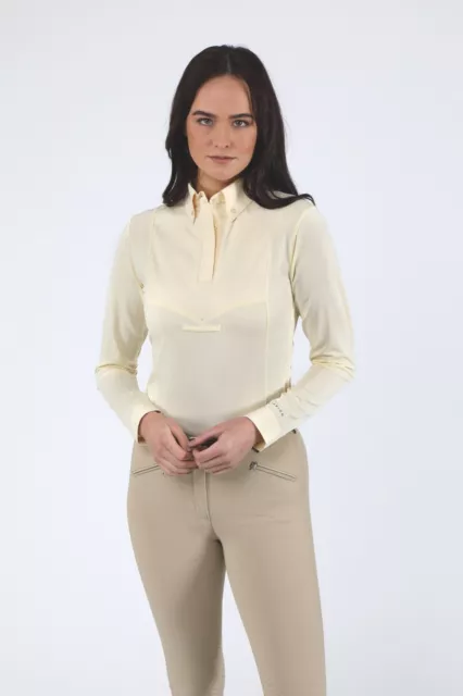 Shires Aubrion Long Sleeve Equestrian Competition Tie Shirt | Ladies, 2 Colours