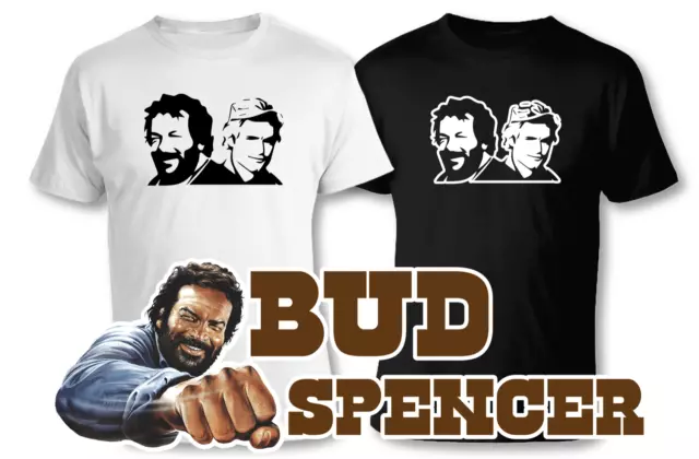 T Shirt Bud Spencer Terence Hill Tshirt Cult Trinita' Bomber Bulldozer