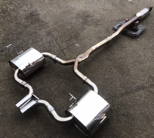 BMW MINI COOPER S R53 Exhaust System Cat Back Stainless Steel 20012006 Free P&P £175.00