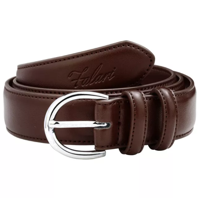 Falari Women Genuine Leather Dress Belts Casual Belts 31-Colors 6028