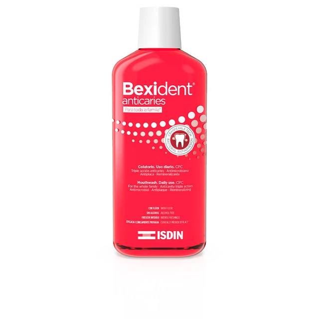 Hygiène Isdin unisex BEXIDENT ANTICARIES colutorio 500 ml