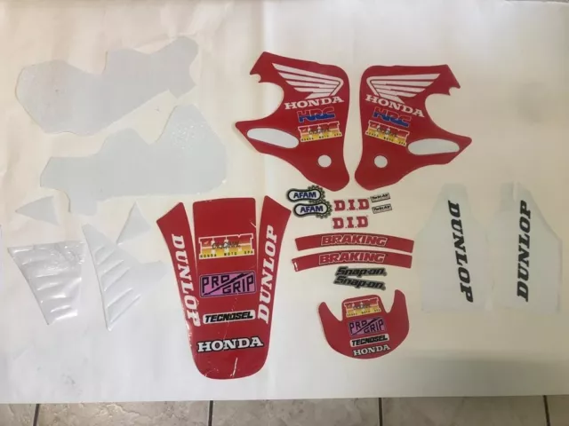 Kit Adesivi Grafiche Stickers Blackbird Tecnosel Honda Cr 250 1992 1993 1994