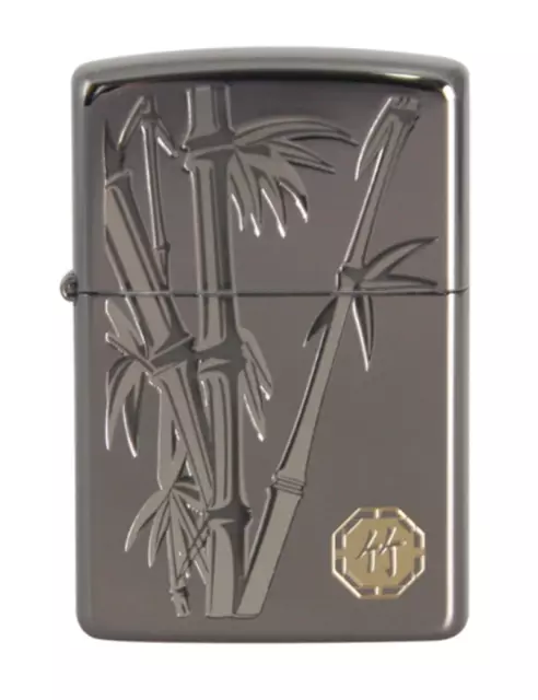 Zippo Lighter Neo Sagunja Bamboo Windproof Free Shipping 6 Flints New In Box
