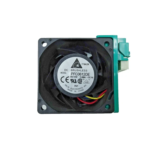 DELTA GEHÄUSELÜFTER POWEREDGE DC:12V DC Brushless PFC0612DE 1.68A-7C1E ...