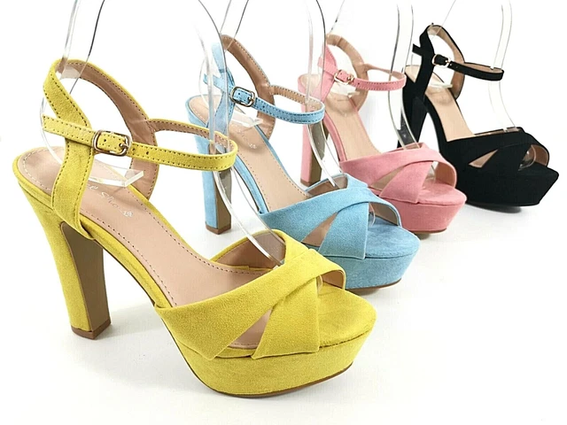 SCARPE DA DONNA sandali elegante decolt decollete con tacco alto