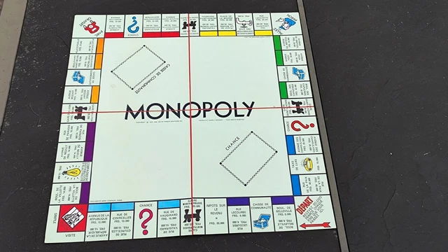 Jeu Monopoly Miro - Première édition France (boîte D'occasion Complète)