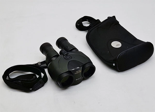 Canon 10x30 IS Image Stabilizing Stabilizer Binoculars 10x 30mm w/ Case + Strap Canon 10x30 IS Image Stabilizing Stabilizer Binoculars 10x 30mm w/ Case + Strap