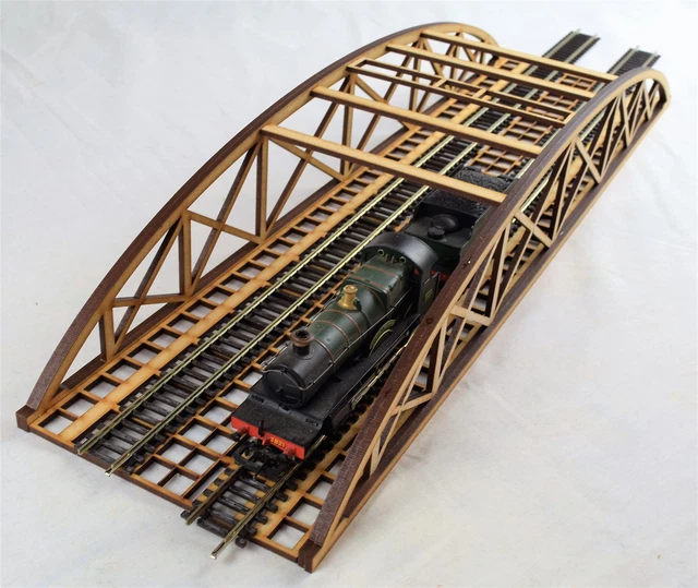 Pont En Arc Bowstring WWS Voie 560mm Gris - Modélisme Ferroviaire