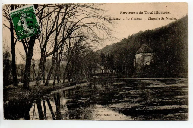 PIERRE LA TREICHE - Meurthe et Moselle - CPA 54 - LA ROCHOTTE le chateau