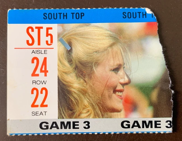 Georgia Bulldogs 9/26/1981 ORIGINAL college football ticket vs South Carolina