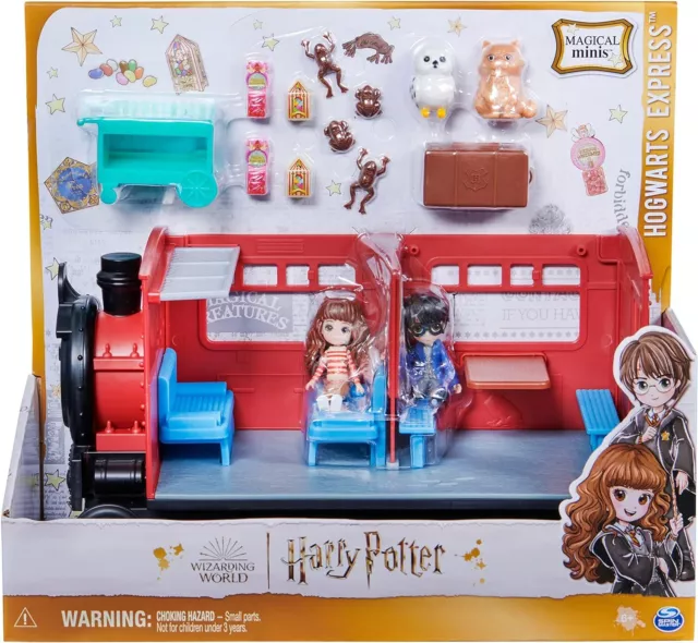 Wizarding World Harry Potter, Magical Minis Hogwarts Express Train Toy Playset