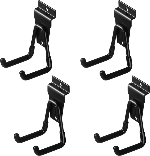 PYBTOOL Slatwall Accessories Slatwall Hooks Garage Heavy Duty Slatwall Hangers S