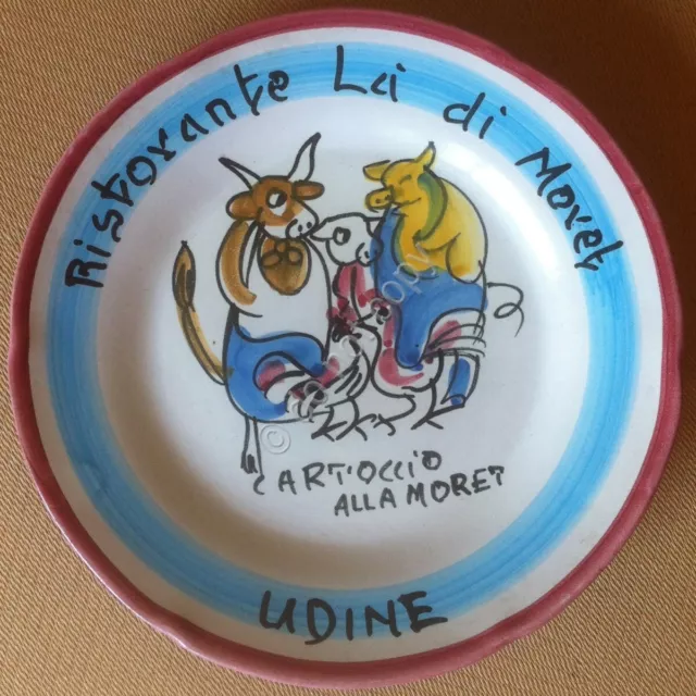 Piatto Buon Ricordo - Udine - Là di Moret - Cartoccio alla Moret - 11G