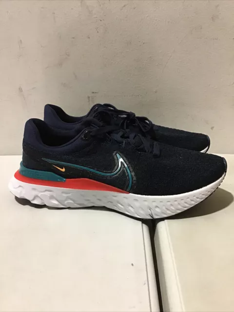 Men’s Nike React Infinity 3 Men’s Road Running Shoes Blue Size 10