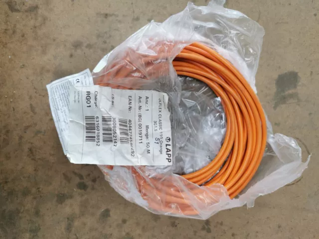 Lapp Kabel Type ÖLFLEX CLASSIC 110 Orange 3G1,5  10m