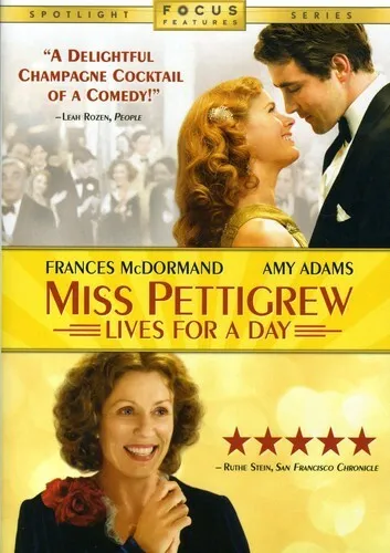 Miss Pettigrew Lives for a Day (DVD, 2008) Movie Amy Adams, McDorman SEALED/NEW