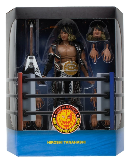 HIROSHI TANAHASHI KING of Sports New Japan ProWrestling Action Figure EUR 73,20 PicClick FR