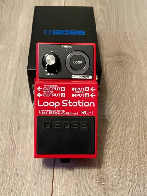 pedale boss rc-1 loop station
