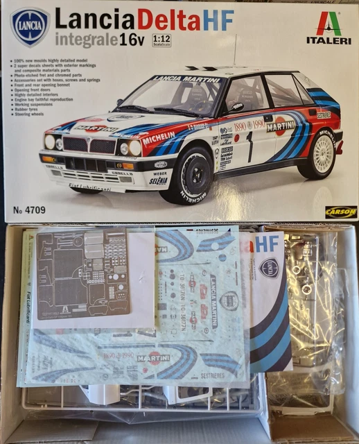 ITALERI LANCIA DELTA HF intégrale 16v 1/12 - 4709